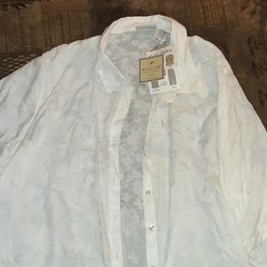 White burnout shirt